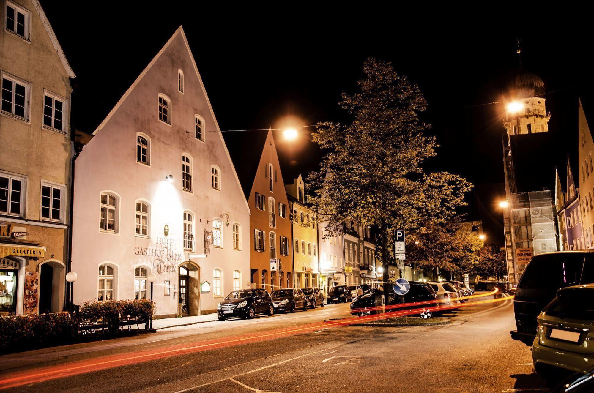 Hotel Blaue Traube ショーンガウ エクステリア 写真